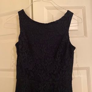 Navy Blue Mini-Dress